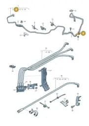 8R0971871D Audi Grommet