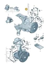8R0972253 Audi Wiring Set