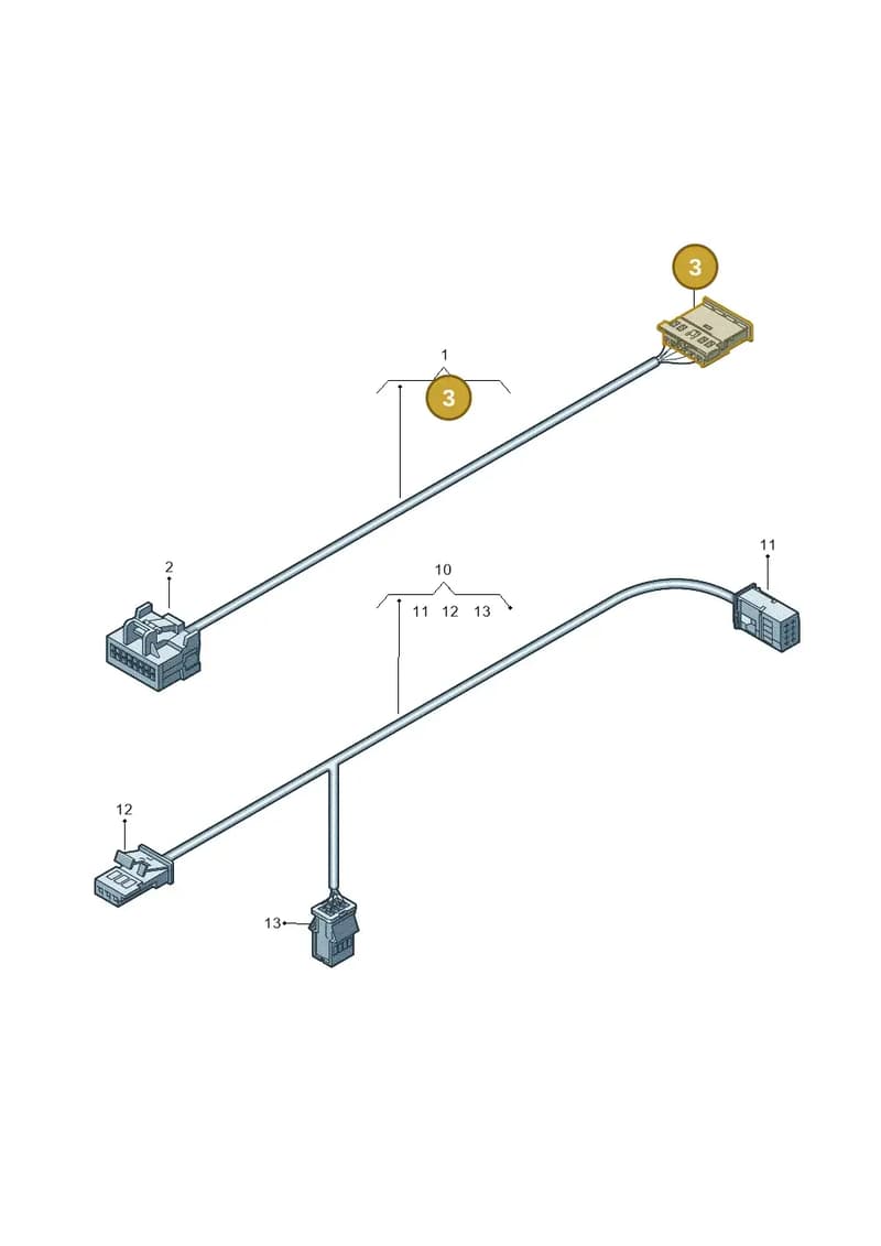 8R0973605A — Audi RS6 Avant (2019-2025) diagram 435972300, position 3