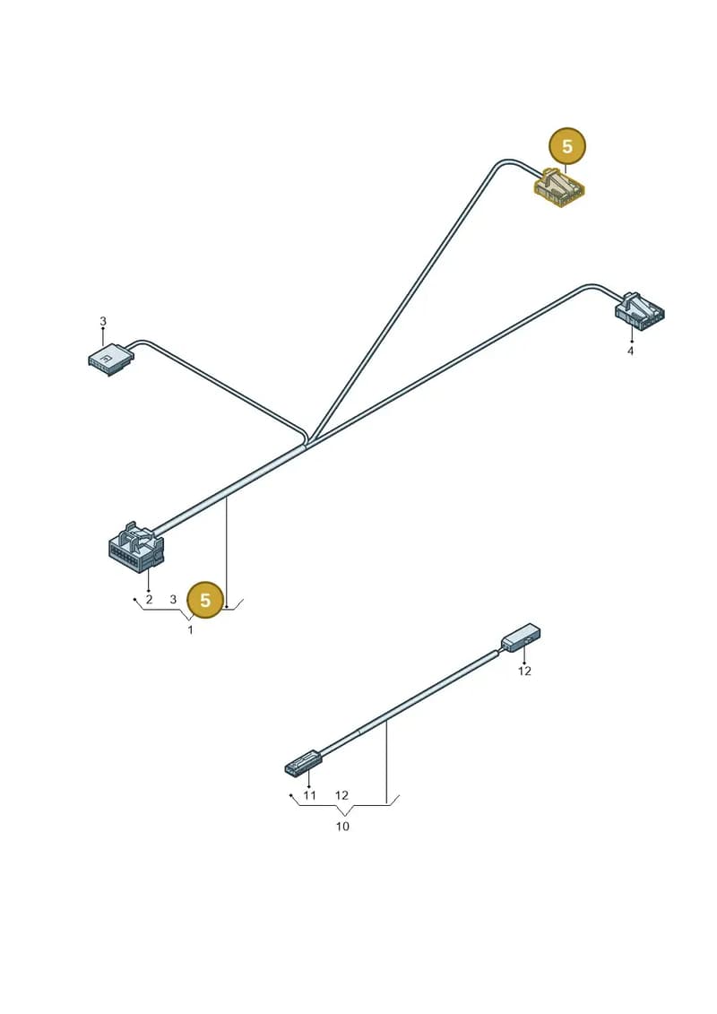 8R0973605A — Audi Q5 (2016-2025) diagram 896972300, position 5