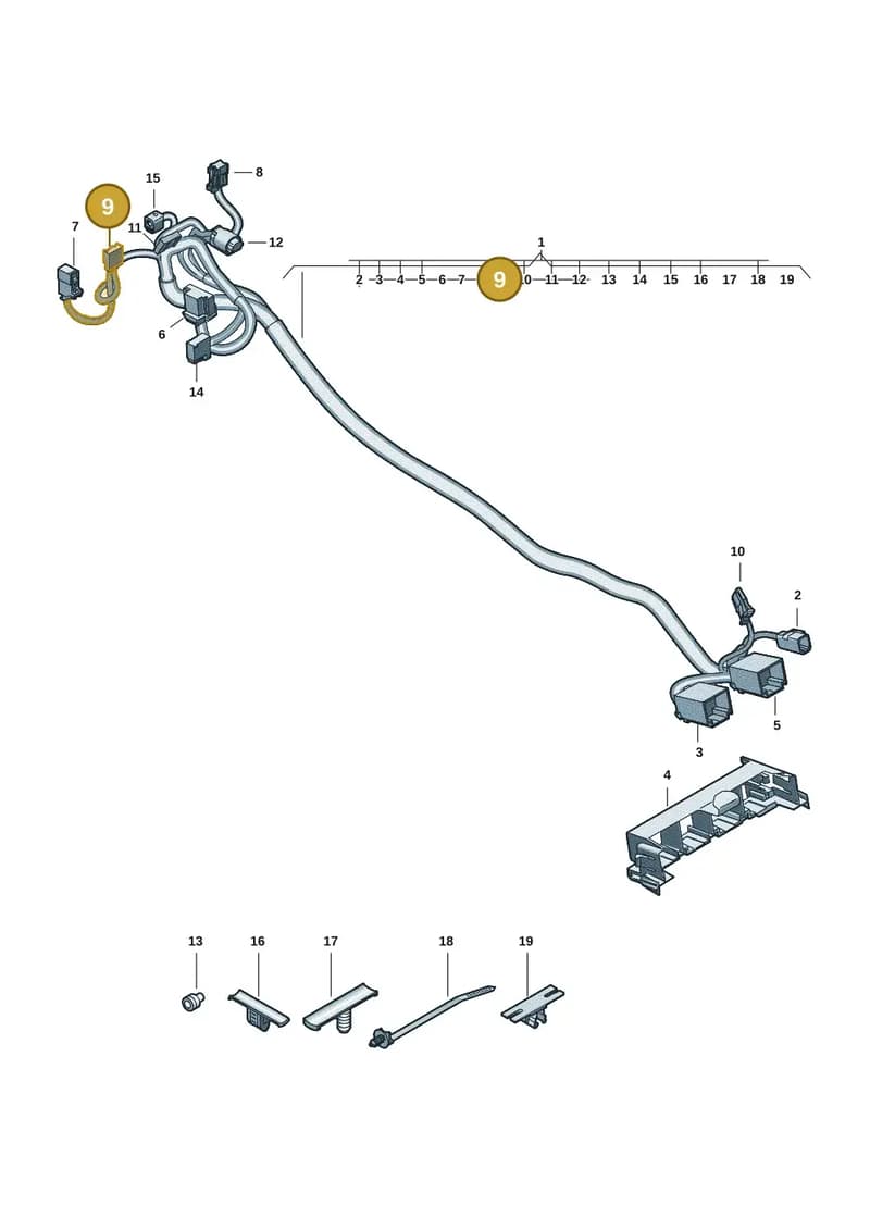 8R0973605A — Audi Q6 e-tron (2023-2025) diagram f5s972900, position 9