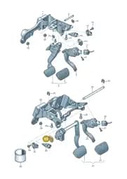8R2721083 Audi Magnetic Bracket