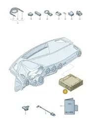 8S0035078C Audi Central Computer