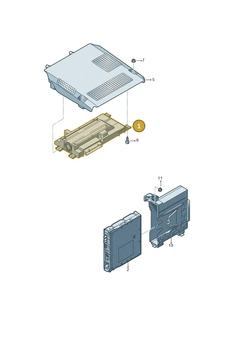 8S0035465 — Audi TTS (2014-2023) diagram 850035400, position 1