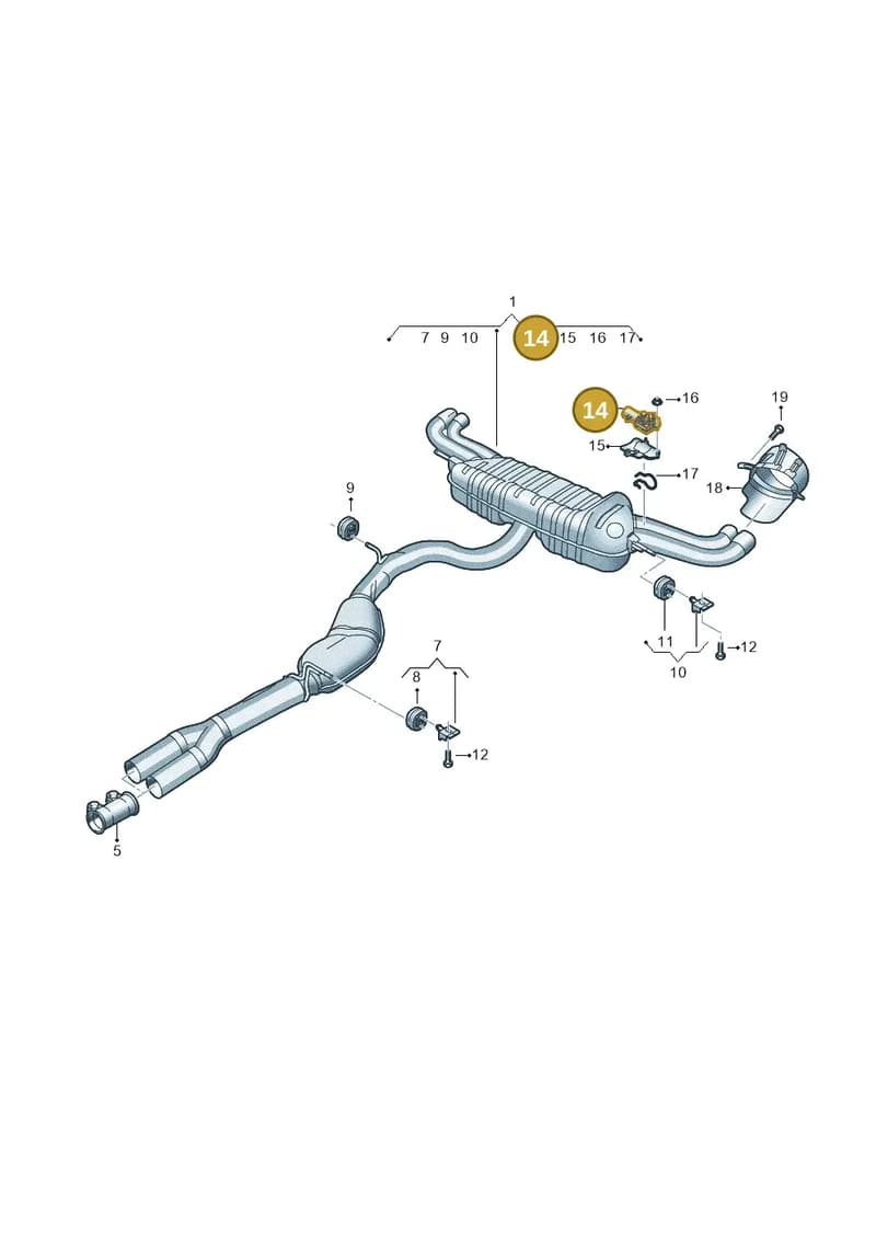 8S0133246B — Audi RS Q3 Sportback (2019-2024) diagram f3z253855, position 14