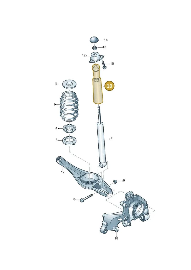 8S0511353C — Audi TTS (2014-2023) diagram 850511000, position 10
