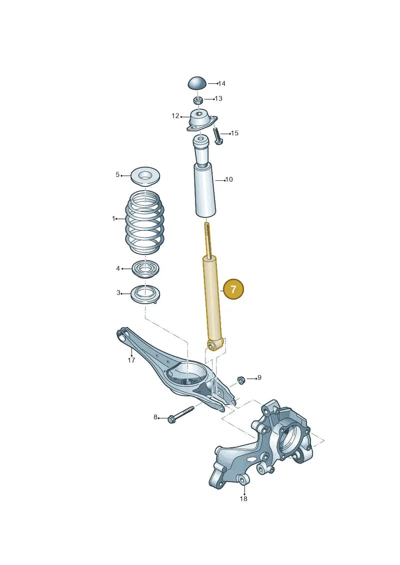 8S0513029A — Audi TTS (2014-2023) diagram 850511000, position 7