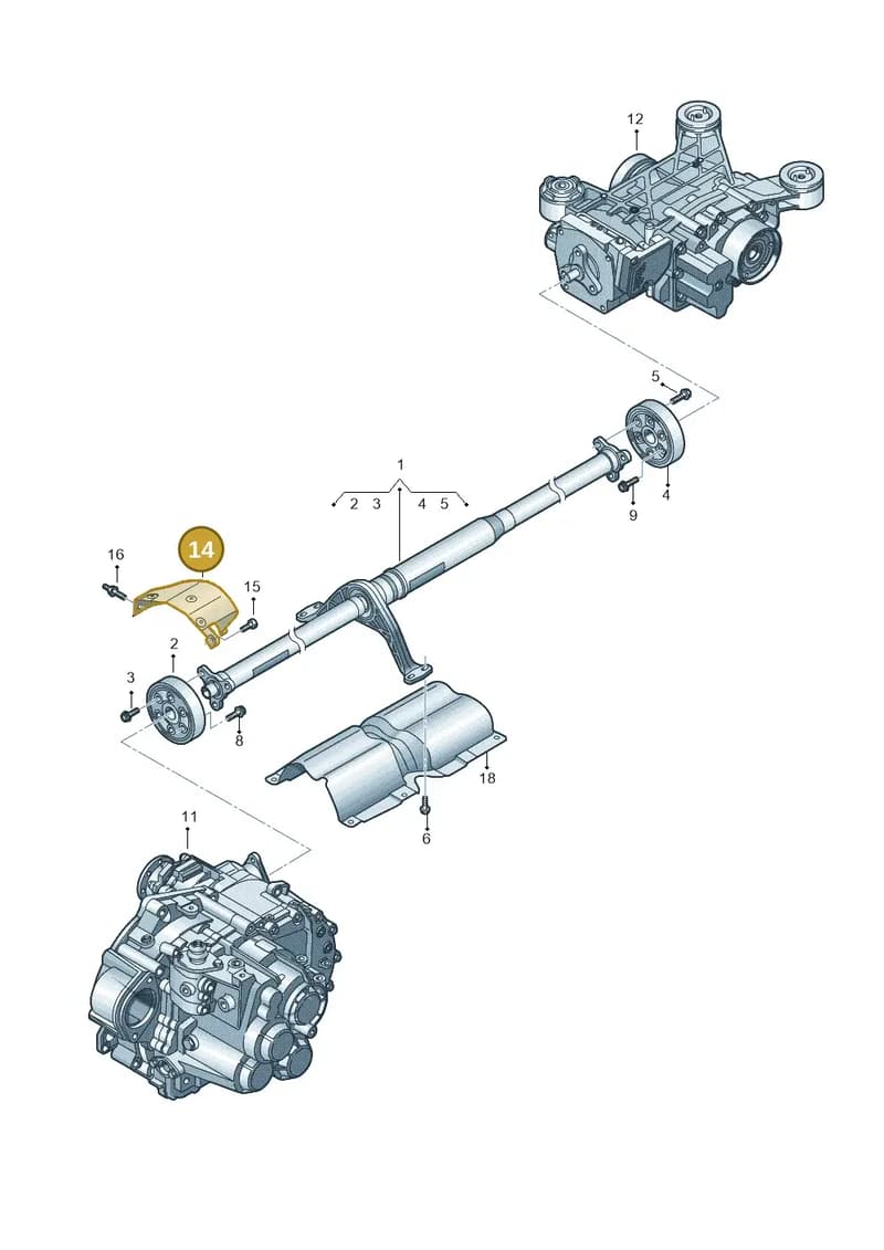 8S0521441C — Audi RS3 Limousine (2017-2020) diagram 745521000, position 14