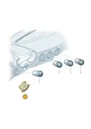 8S0820043 Audi Control Unit for Air Conditioner