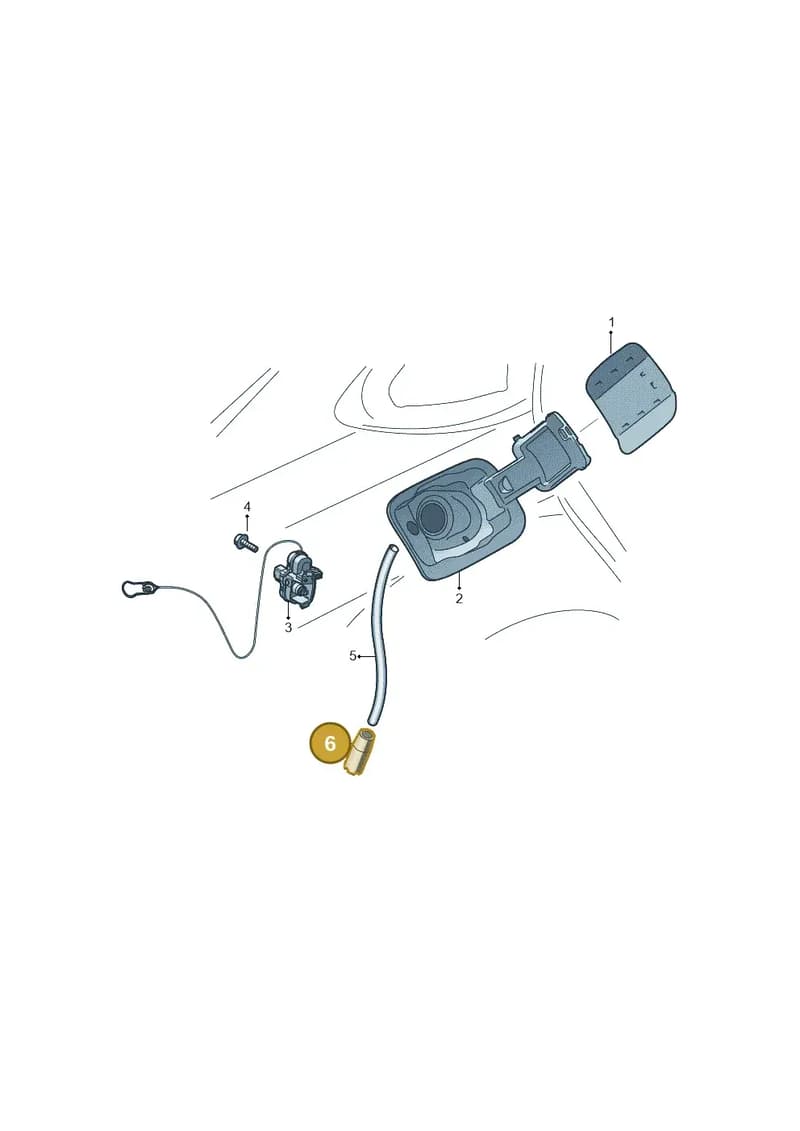 8S0877262 — Audi RS7 Sportback (2019-2025) diagram 538809900, position 6