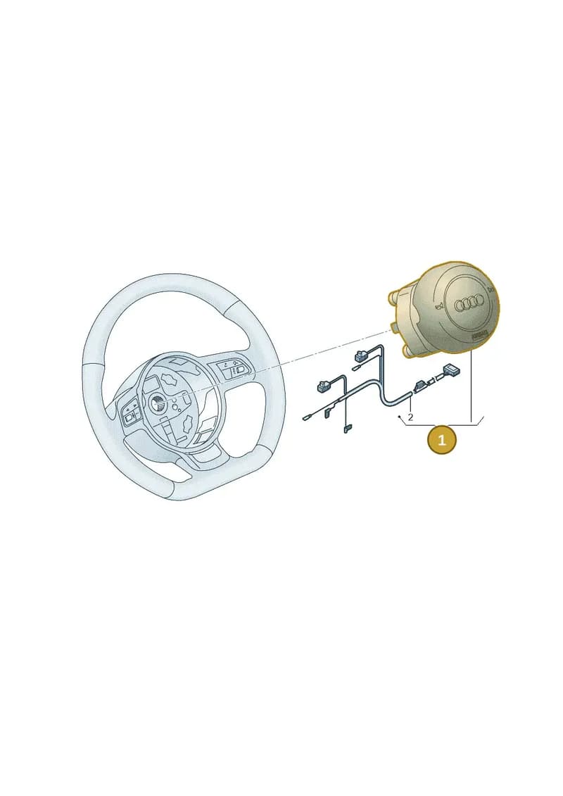 8S0880201BF6PS — Audi TTS (2014-2023) diagram 758880000, position 1