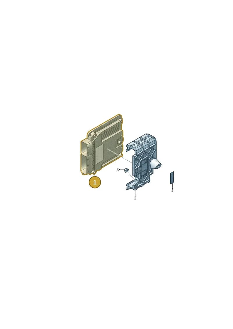 8S0907404J — Audi TT RS (2016-2023) diagram 898906000, position 1