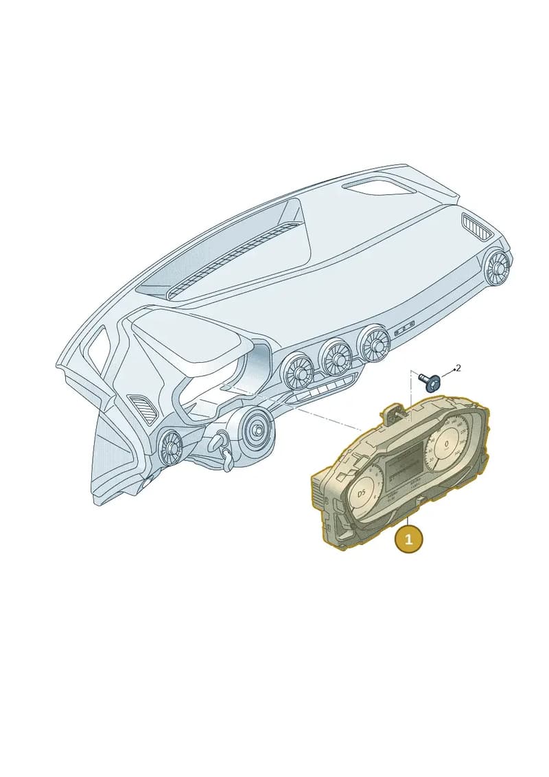 8S0920790A — Audi TTS (2014-2023) diagram 850920000, position 1