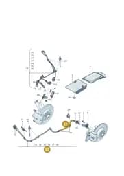8S0927902 Audi Wiring Harness for Speed Sensor
