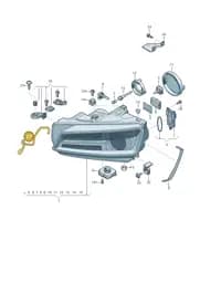 8S0941718B Audi Hose