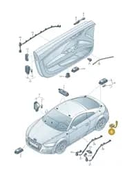 8S0947122 Audi LED Light