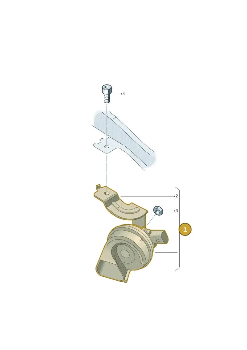 8S0951210A — Audi TT RS (2016-2023) diagram 850951000, position 1