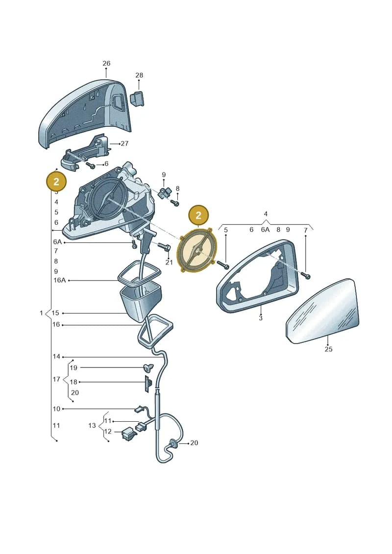 8S0959577 — Audi TT RS (2016-2023) diagram 850857400, position 2