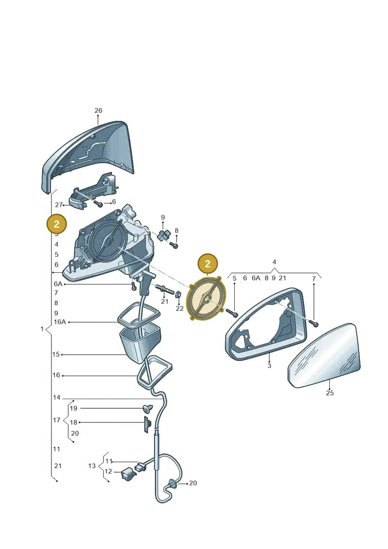 8S0959577 — Audi R8 Spyder (2015-2024) diagram 872857400, position 2