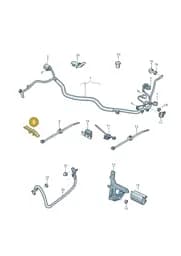8S0971824B Audi Cable Guide