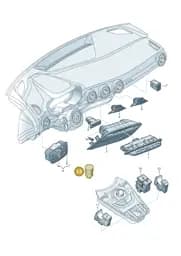 8S1905217E Audi Push Button