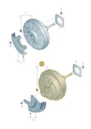 8S2614106AREP Audi Brake Servo (Repair Set REP)