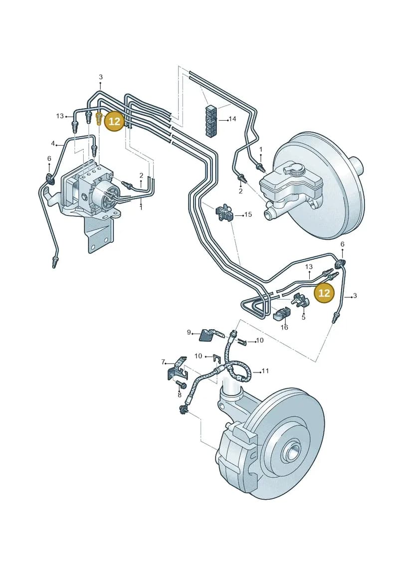 8S2614725A — Audi TT RS (2016-2023) diagram 745611200, position 12