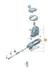 8S2713023P Audi Selector Mechanism