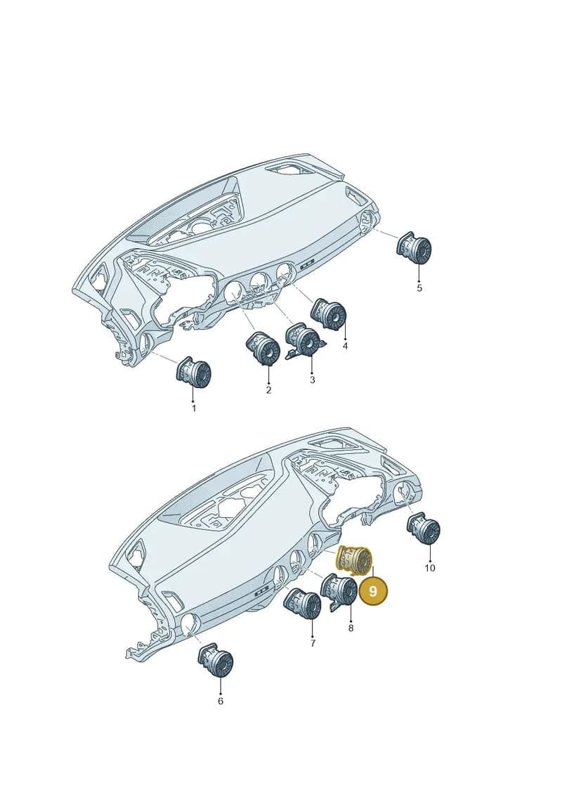 8S2820952GMB — Audi TTS (2014-2023) diagram 850820000, position 9
