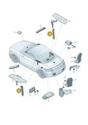 8S7035225D Audi Aerial Amplifier