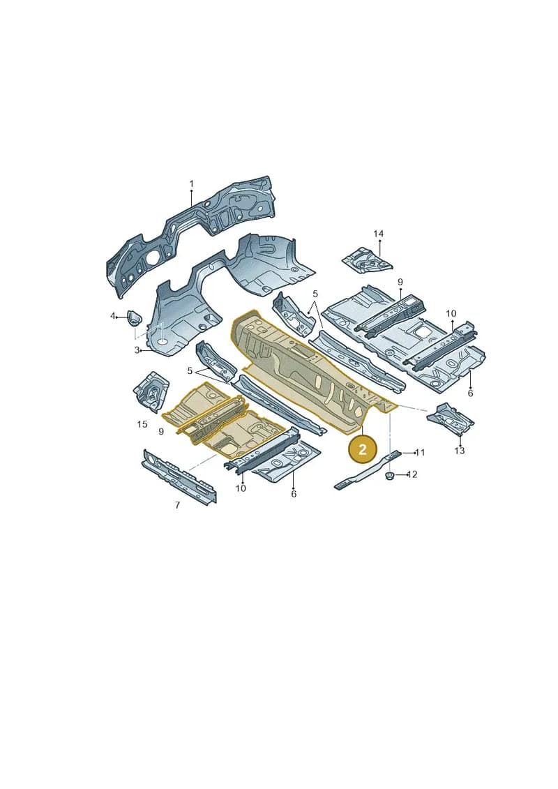 8S7803067B — Audi TT RS (2016-2023) diagram 850803060, position 2