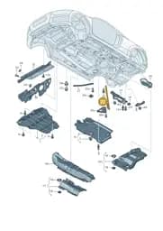 8S7806493B Audi Radius Rod