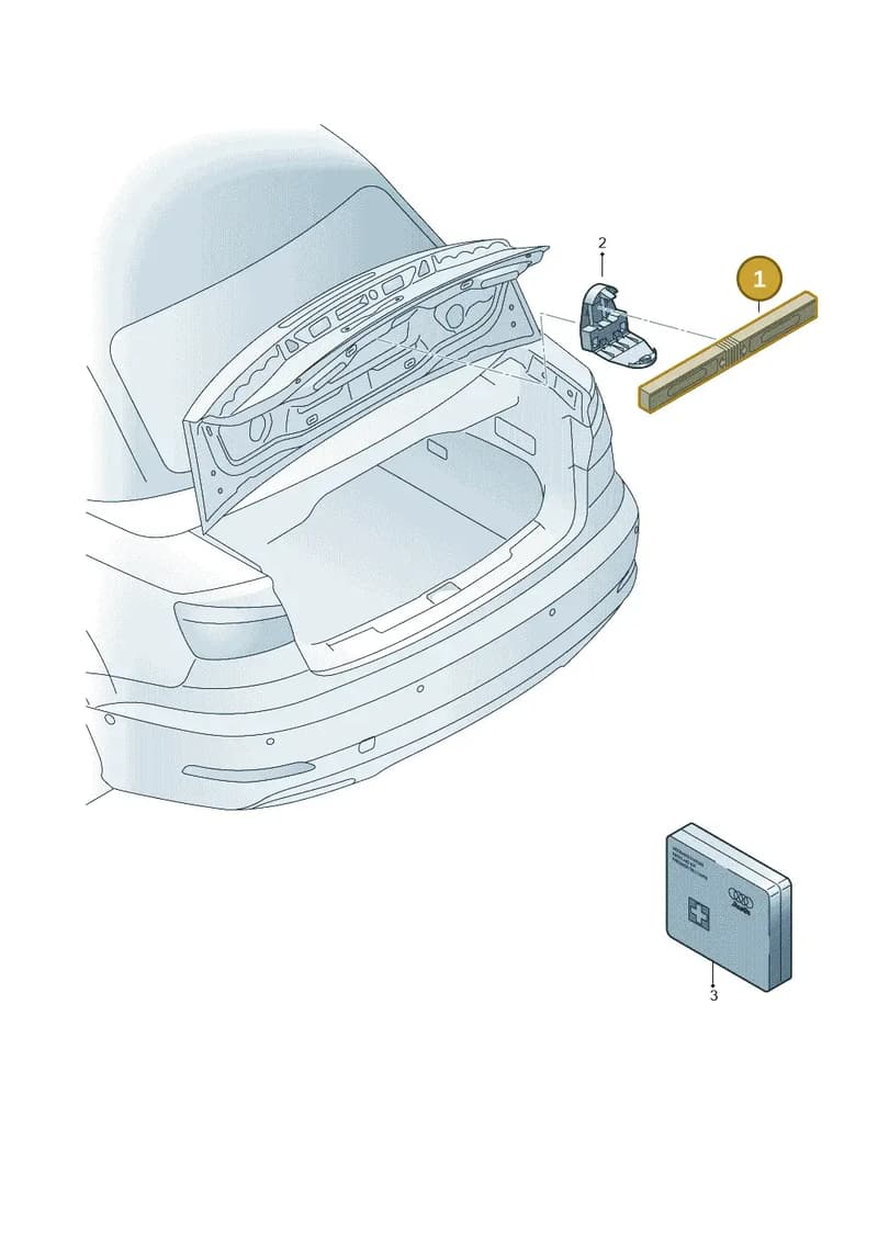 8T0860251B — Audi A3 Cabriolet (2016-2020) diagram 778860000, position 1