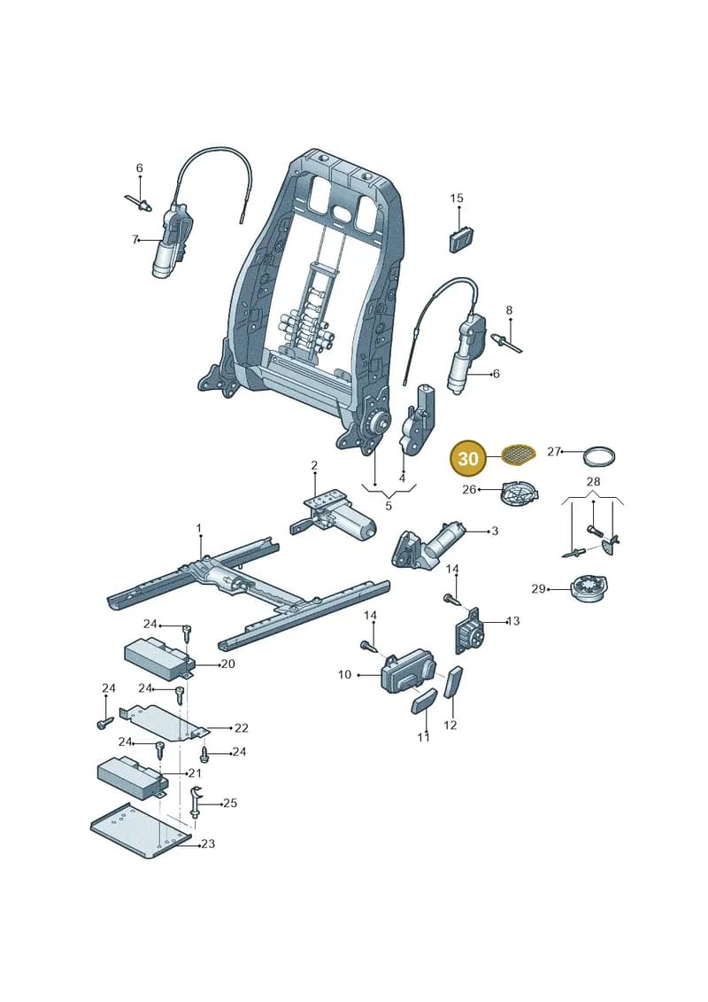 8T0882367 — Audi Q5 (2009-2018) diagram 687959020, position 30