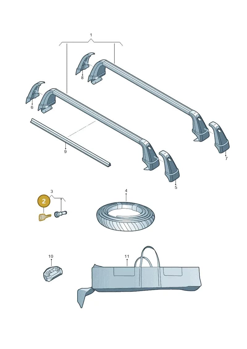 8T8071775AH — Audi Q4 Sportback (2021-2025) diagram 89a071030, position 2