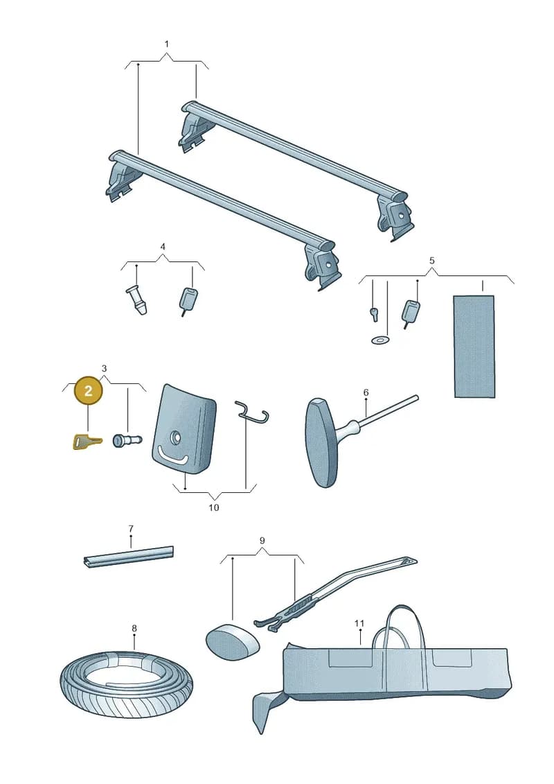 8T8071775D — Audi A1 Sportback (2014-2018) diagram 620071300, position 2