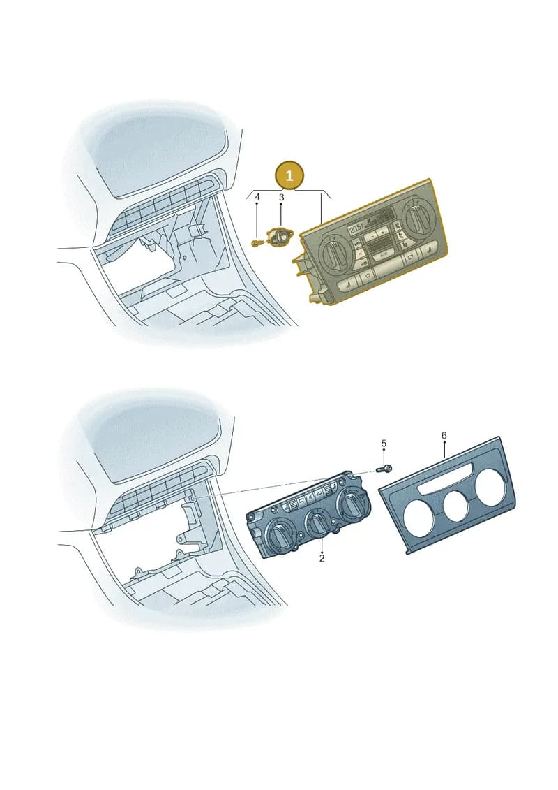 8U0820043JXHA — Audi Q3 (2014-2019) diagram 764819400, position 1