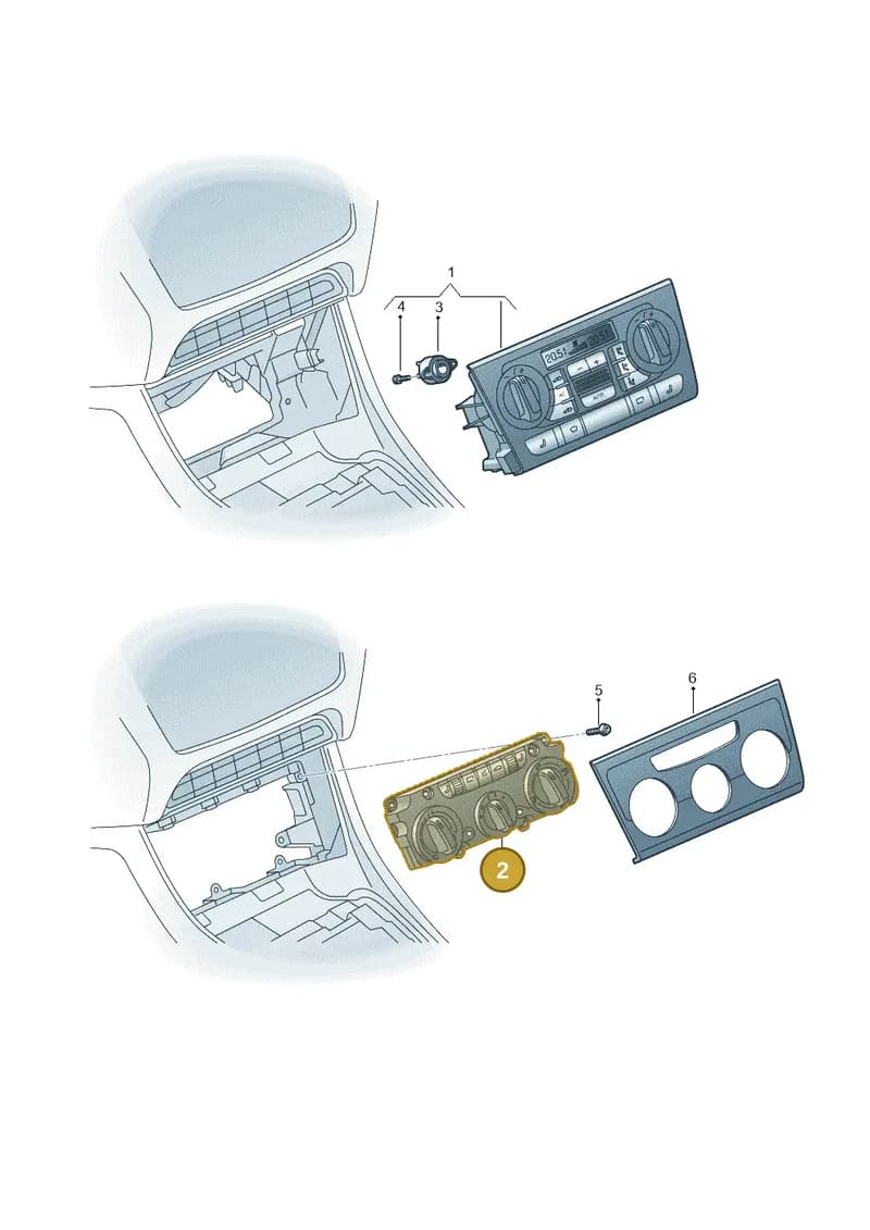 8U0820047F5PR — Audi Q3 (2014-2019) diagram 764819400, position 2