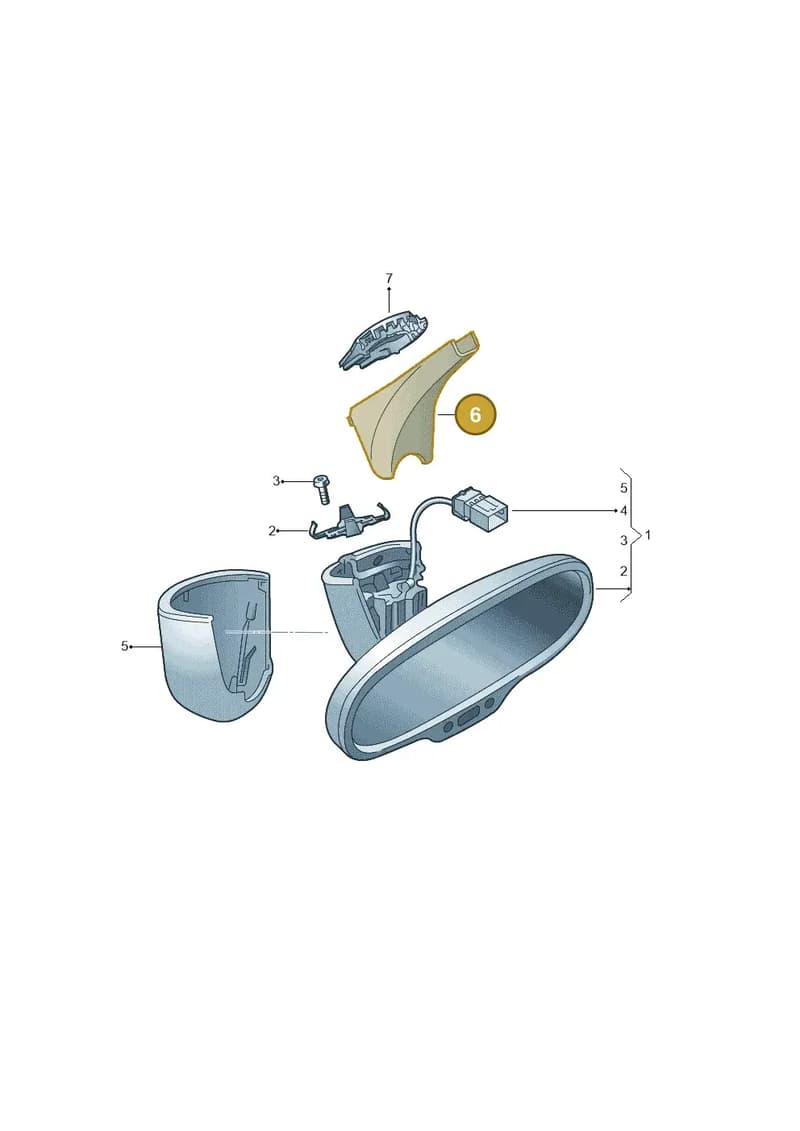 8U08575934PK — Audi R8 Spyder (2015-2024) diagram 872857450, position 6