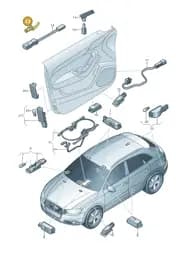 8U0919173 Audi Fibre Optic Conductor