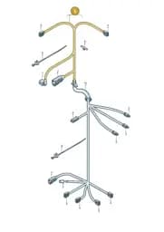 8U0971147A Audi Cable Set for Tailgate