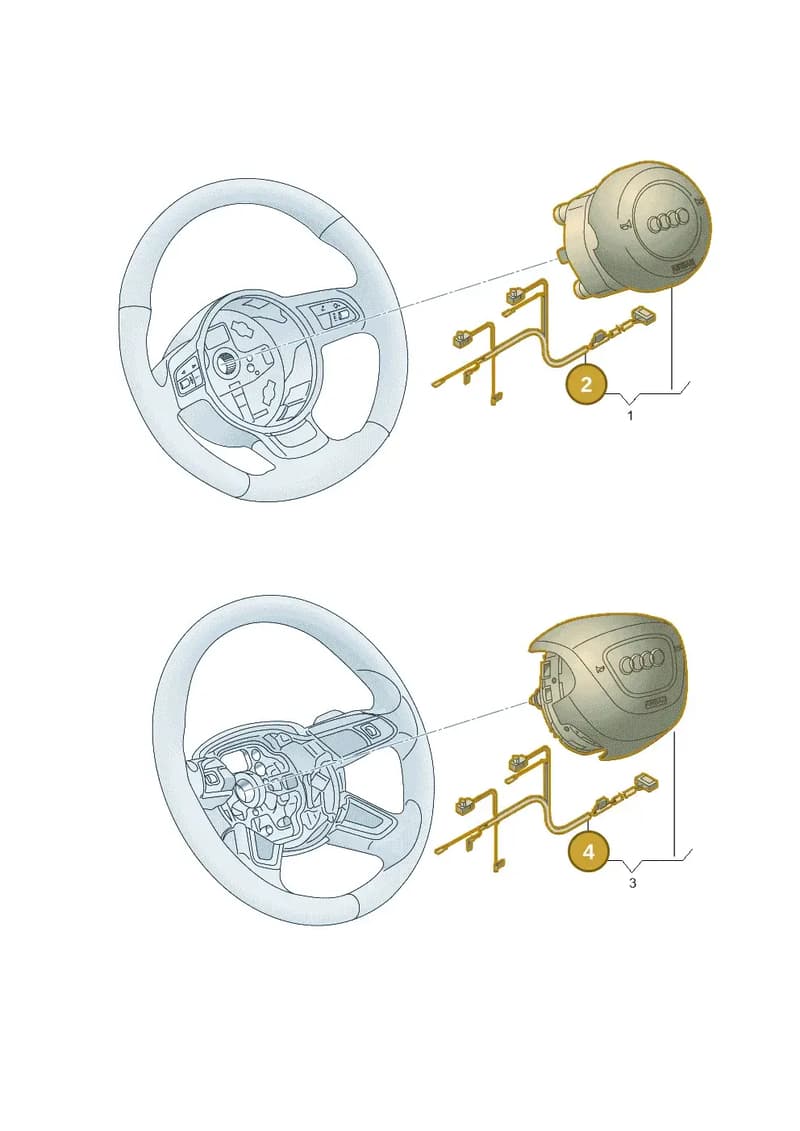 8U0971589B — Audi Q3 (2014-2019) diagram 771880000, position 2+4