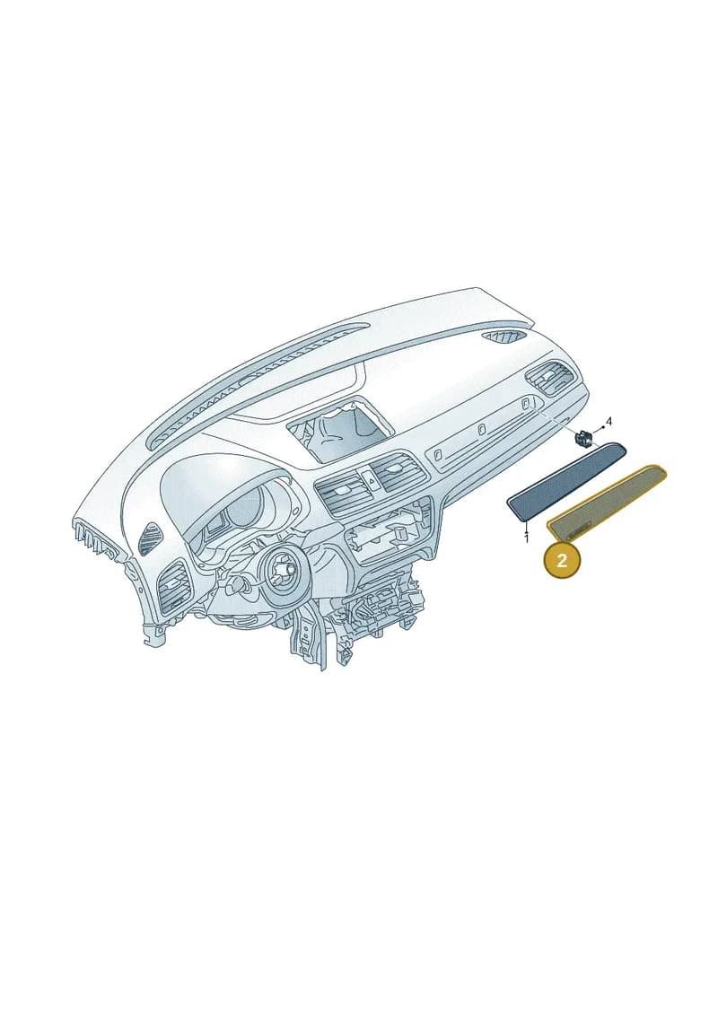 8U2853189CQP8 — Audi Q3 (2014-2019) diagram 728853500, position 2