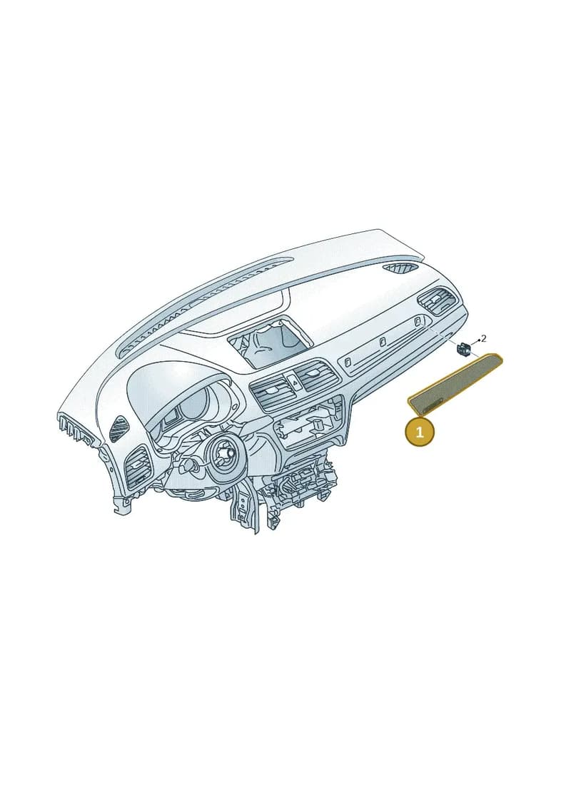 8U2853189Q1LQ — Audi RS Q3 (2013-2018) diagram 764853500, position 1