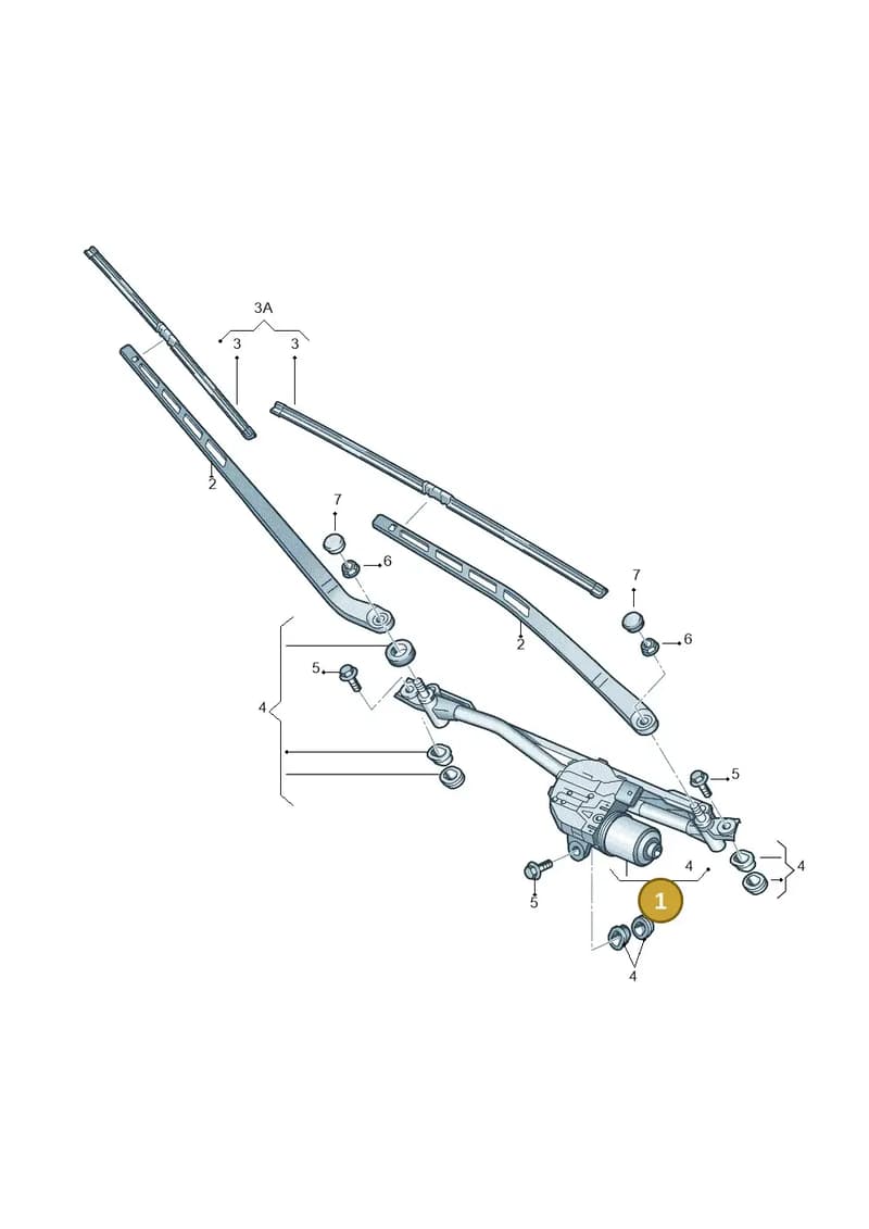 8U2955023 — Audi Q3 (2014-2019) diagram 728955000, position 1