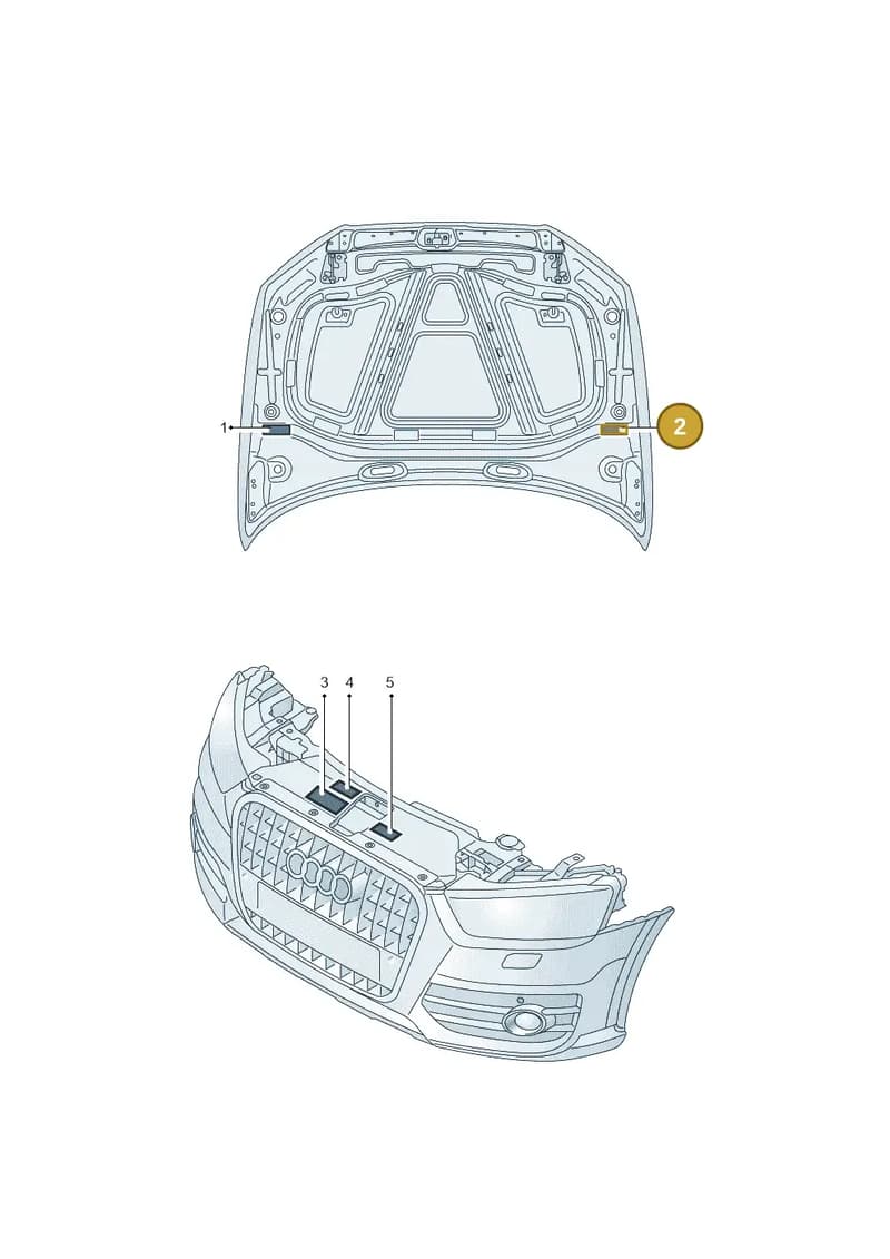8V0010504D — Audi A3 Sportback (2016-2020) diagram 778010100, position 2
