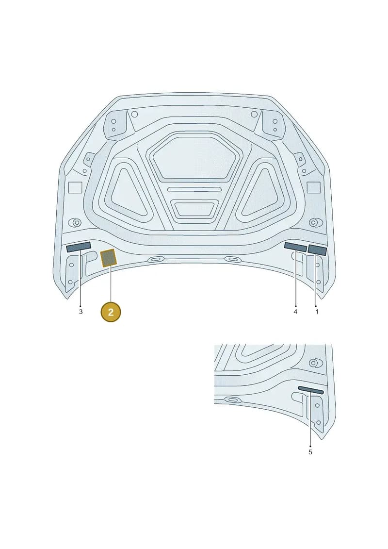8V0010508A — Audi A3 Sportback (2019-2025) diagram 596010010, position 2