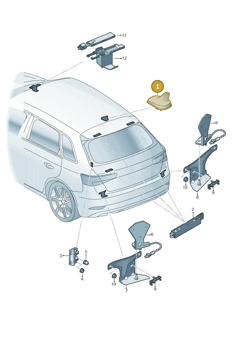 8V0035503ARGRU — Audi RS3 Limousine (2017-2020) diagram 853035150, position 1