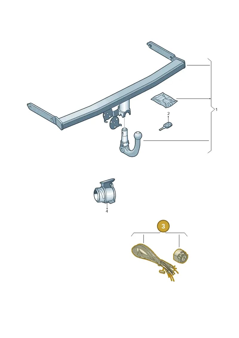 8V0055204B — Audi A3 Cab. 1.4 (2013-2016) diagram 745071100, position 3