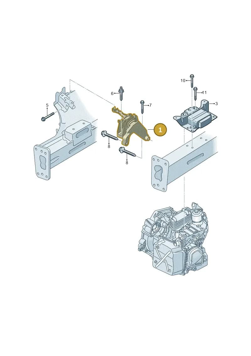 8V0199262D — SEAT CUPRA Formentor (2020-) diagram 596199075, position 1
